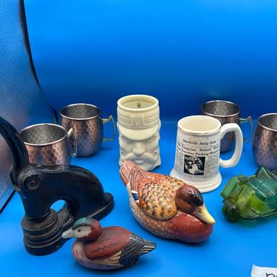 BN769 AVON Collectibles, Cast Iron Press, & Fritz Floyd