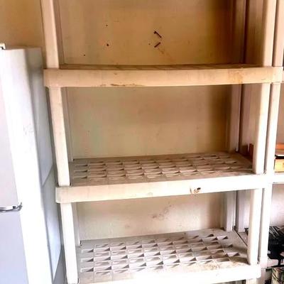 BN980 Tall Plastic Storage Shelving 