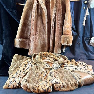 BN843 Faux Fur Coats 