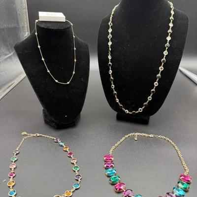 Statement Costume Jewelry Lot Of 4