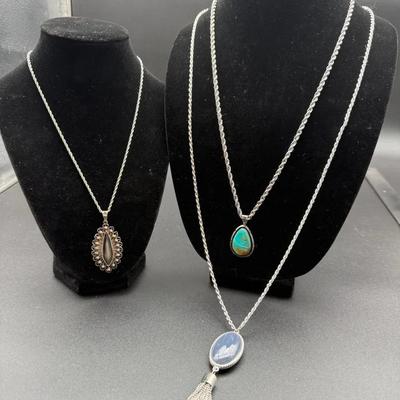 Pendant Necklace Lot