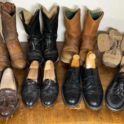 Men’s Boots And Dress Shoes Size 8 1/2 - 91/2