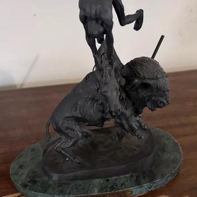 Buffalo Horse By Frederick Remington