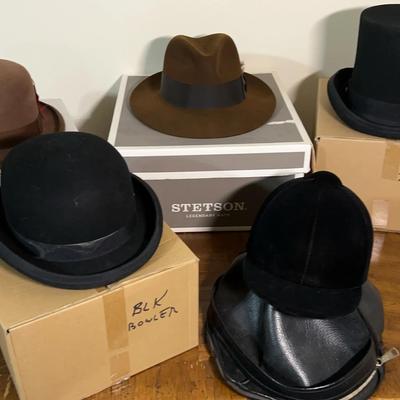 Men’s Hats, Stetson, Gemvie, Different Touch And Riding Hat 