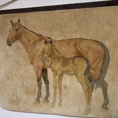 Karastan “Happiness – Thoroughbreds” Rug, 36” x 45”