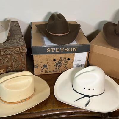 Men’s Cowboy Hats – Stetson, Resistol, Bailey, HNH & Wrangler (7 1/8)