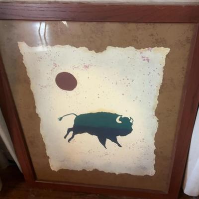 Native-Inspired Art Print by Vanguard Studios 2.4F W 2.9F H 