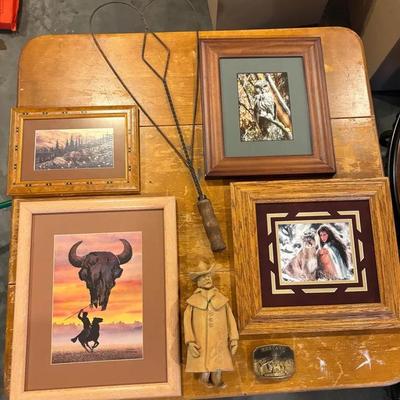 Western Prints, Beautiful Owl Photo, Blanket Cleaner, Charming Cowboy Bell And MT Belt Buckle