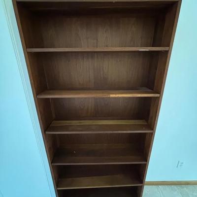 Wooden Bookshelf