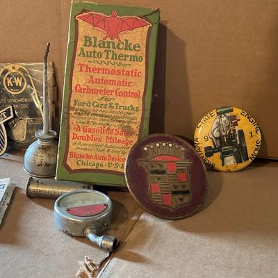 Vintage Automotive Car Ephemera and Advertising