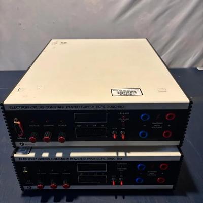 Two Pharmacia ECPS 3000/150 Electrophoresis Constant Power Supply
