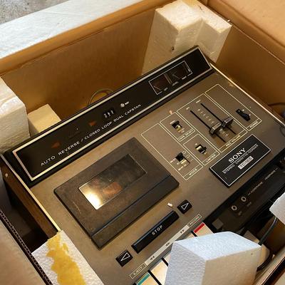 Sony Sharp Boombox and Stereo Cassette Recorder