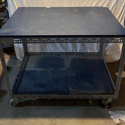 Shop Table On Wheels