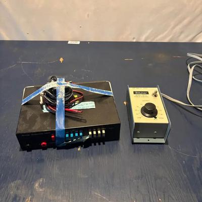 Tekmar Model TR-10 Power Control & Vintage Handheld 1975 Sinclair Multimeter