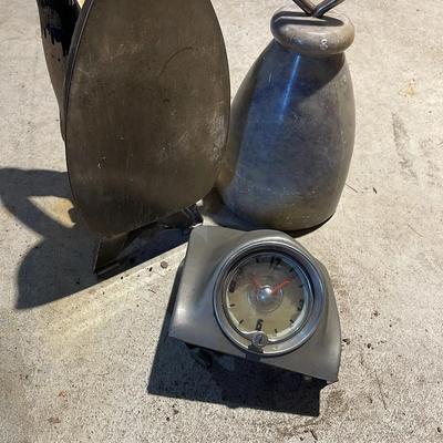 Primitive Iron Marble Weight 