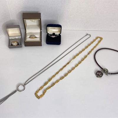 18K & 14K G.E. Rings & Necklace Collection.jpg