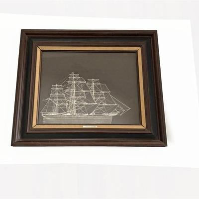 Sterling Silver Cutty Sark Framed Model.jpg