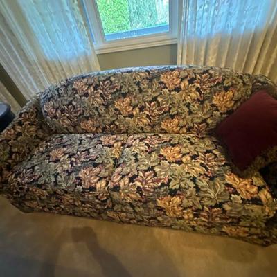 Bernhardt floral couch