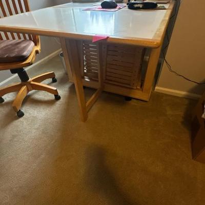 Foldable table and chairs - collapses for easy storage