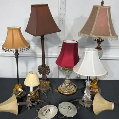 Tabletop Lamps & Wall Sconces