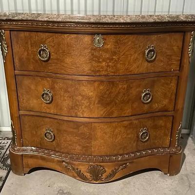 Bernhardt Marble-Top Dresser Lot #2