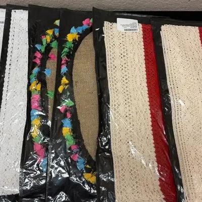 Lot 108:  New Placemats,Three Styles, 12 Each For Two Styles,8 Each One Style