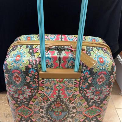 253: Oilily Hard Case 26” Rolling Luggage 