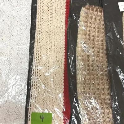 Lot 109:  Three Sets Of Placemats, One With 12,One With 4, One With 8