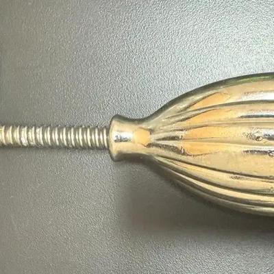 Lot: 100 Vintage Metal Butter Mold / Butter Press with Screw Handle