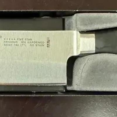 Lot 152:  Zwilling J.A. Henckels Professional “S” 6” Chef’s Knife – Forged German Stainless Steel 