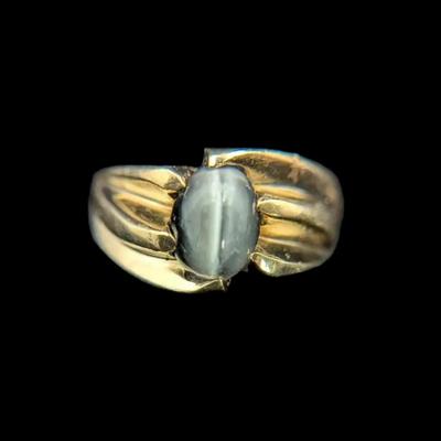 10K Yellow Gold Cat's Eye Ring, NAGL #1225528