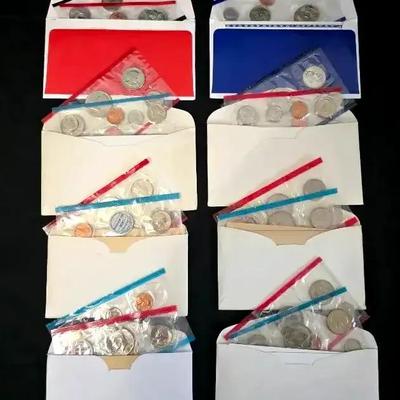 7 Different P&D US Mint Sets 70, 71, 72, 79, 80, 81, 2002