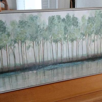 Decor Enhanced Trees Print 49x25