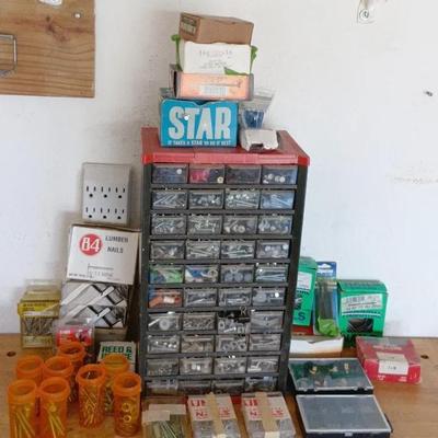 Hardware Lot - Fasteners, Screws, Rivets, Bolts, Nails++
