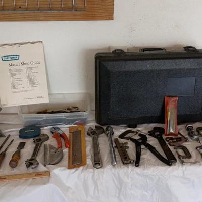 Hand Tools - Craftsman, Clamps, Rasps, Tool Case, Shop Guide+++