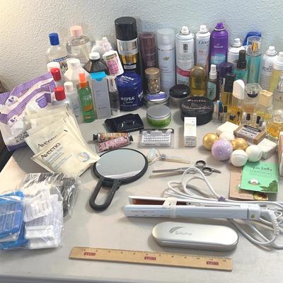 Women’s Bath Lot - Dove Products, Perfumes, Rosily Iron Slimer