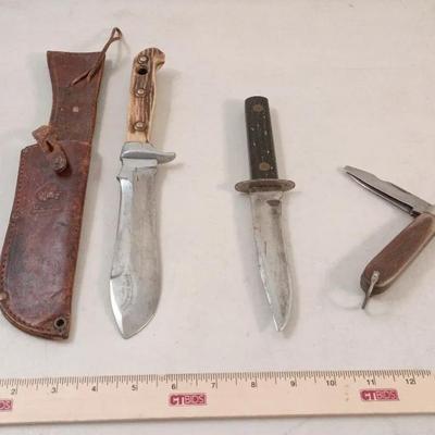 Vintage Knives - Puma White Hunter Germany, Craftsman, Unmarked