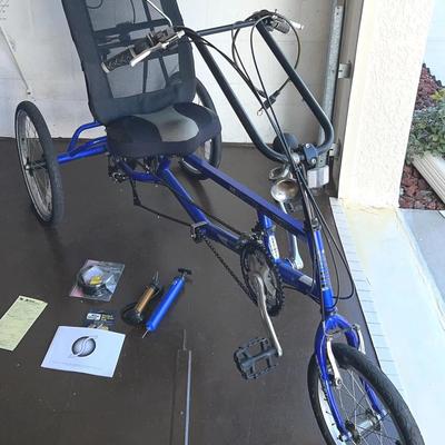 Sun Seeker EZ-Tri Classic SX 21 Recumbent Trike Retails 1000$