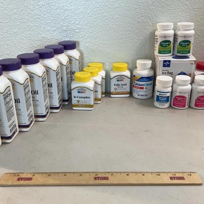 Vitamin Lot - Fish Oil, B-Complex, D3, B-12++