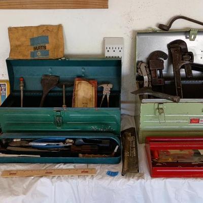 Hand Tools - Ratchet Socket Set, Craftsman, Ridgid+++