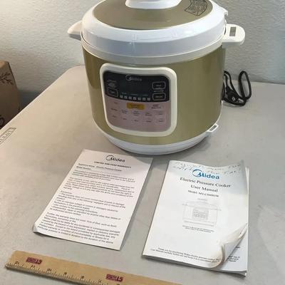 Midea MY-CS6002W 6qt Rice Cooker/Pressure Cooker 