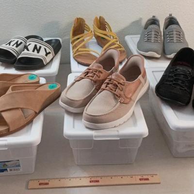 Women's Shoes Size 8 - Skechers, DKNY, Tahari+