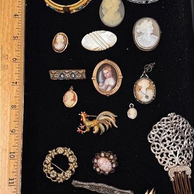 Cameos And Other Vintage Items 