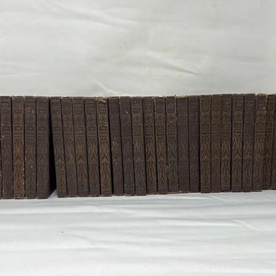 Antique Volumes from The Romances of Alexandre Dumas