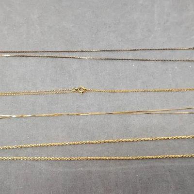 14k Gold Necklaces 