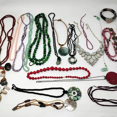 Natural Stone Necklaces & More 