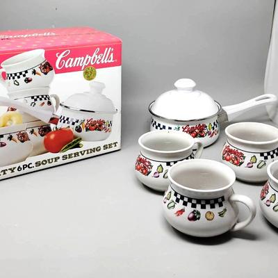 Campbell's Soup Serving Set