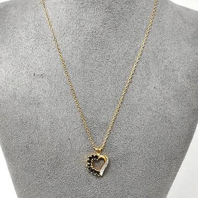 Sapphire & Diamond Necklace 