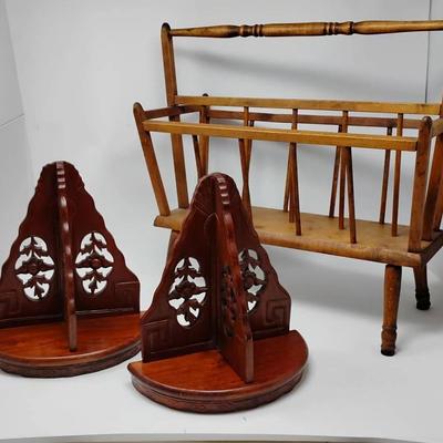 Corner Shelves - Magazine Rack