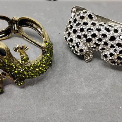 Opulent Costume Bracelets 